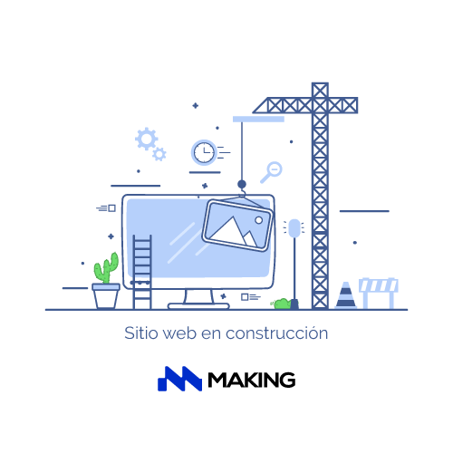 Sitio web de Making Industry en construcción